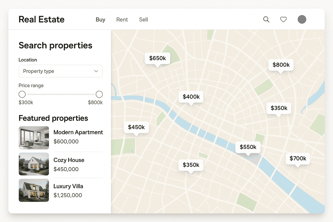 real-estate-listing-site